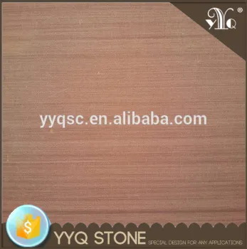 Red sandstone from Sichuan China named Red wood grain sandstone
