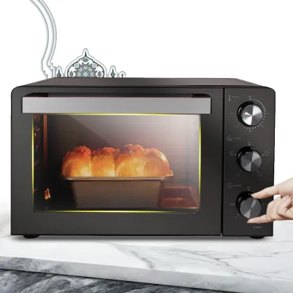 junwei 30l big air fryer oven electric rotisserie oven oem cheap price electric cake oven