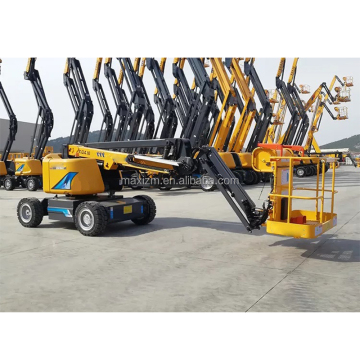 China's 14-16m Diesel Articulated Boom Lifts: Models Equipped with Yuchai and Kubota Engines - XGA16K