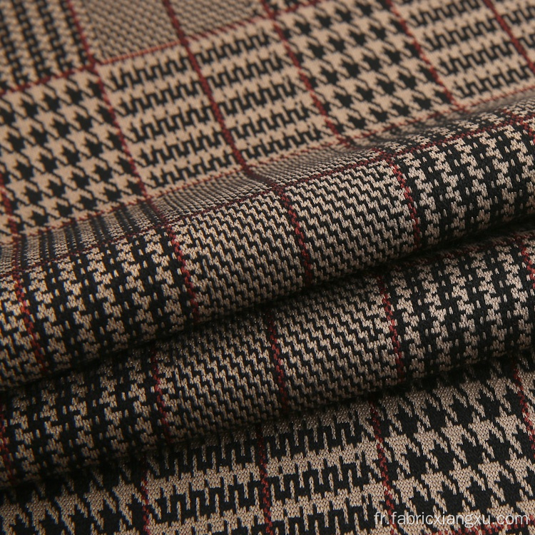 Vérifiez le tissu de type à plaid tartan