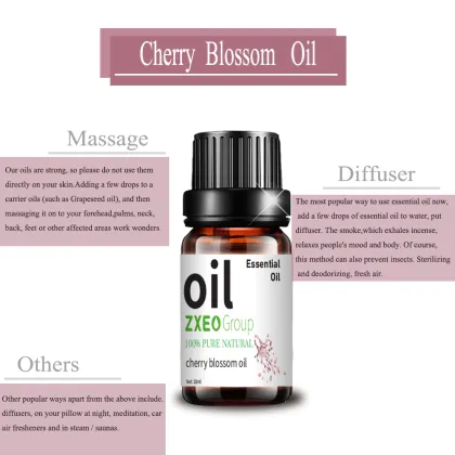 Cherry Blossom Oil Perfume 100% Natural Pure Cherry Blossom