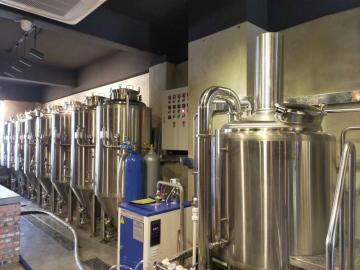 steam heated complete 300liter per day mini brewery