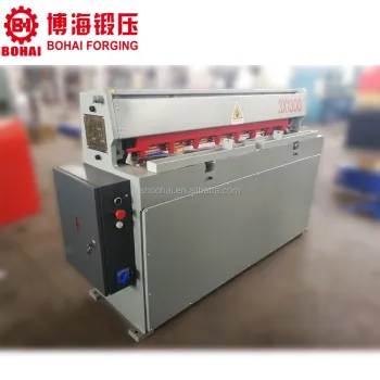 mechanical guillotine shear for sheet metal/3 x 1500mm manual sheet metal shearing machine