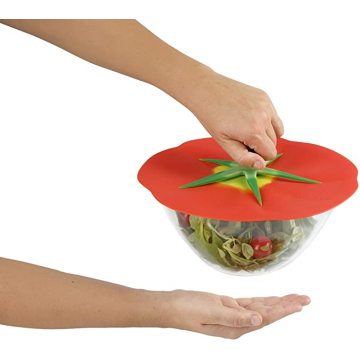 Custom Silicone Tomato Airtight Lid Container Cover