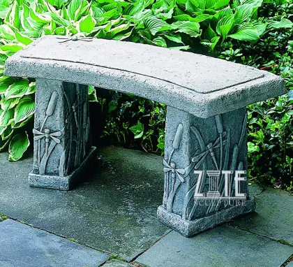 New Products garden bench stone