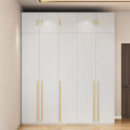 White Solid Wood Wardrobe