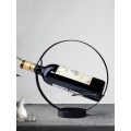 Modern simple round wine rack