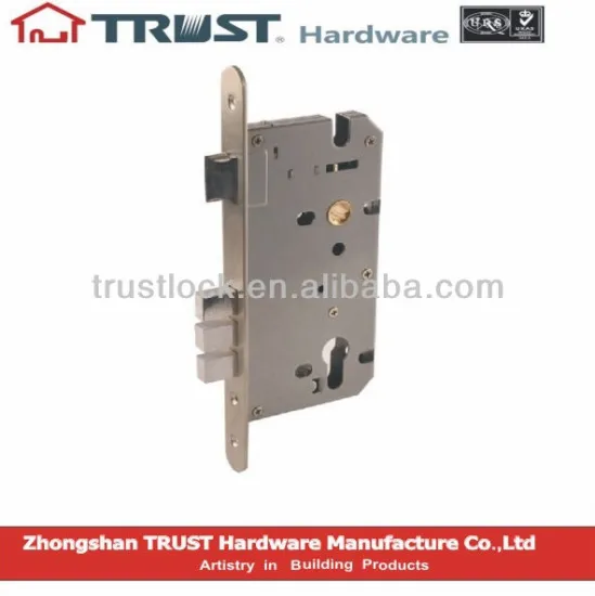 TRUST 8560: 60mm backset High Security mortise bolt lock body