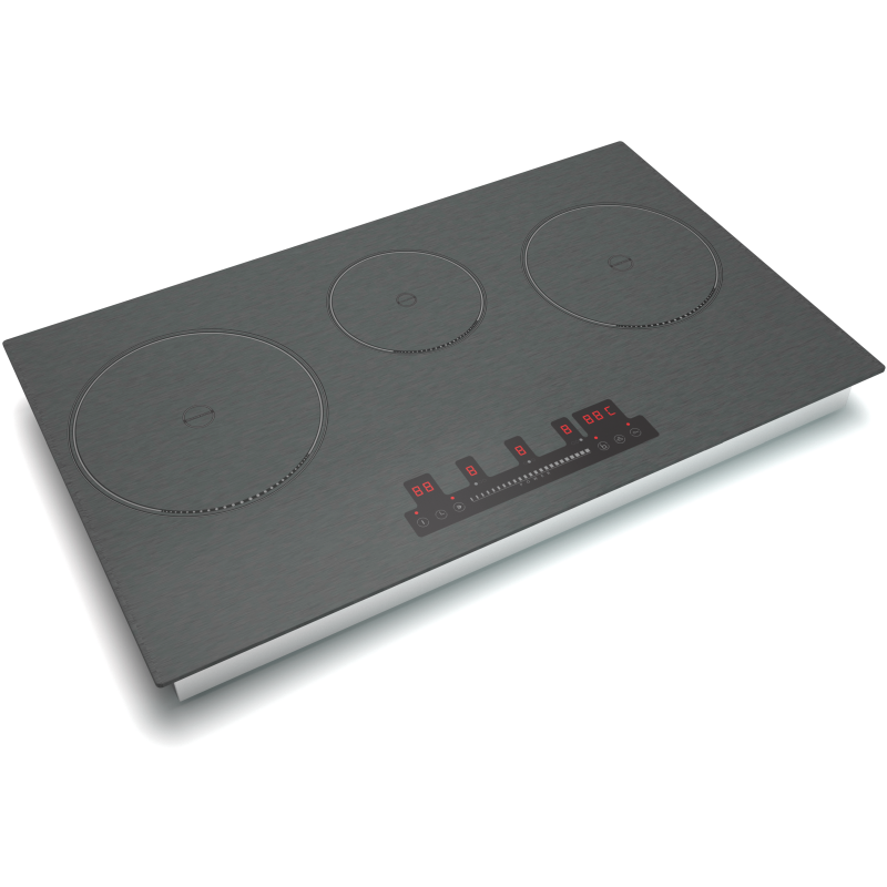 New Design Bulti-In Induction Cooktop Wok 5400W 220V Electric Commercial 3 Burner Induction Cooker