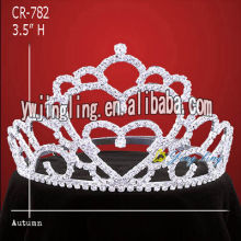 Holiday Heart Rhinestone Wedding Tiaras