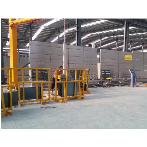 Mesin Pengangkat Vacuum Loading Glass Penebat