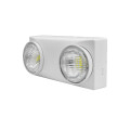 Luz de emergencia LED de doble cabeza 8W