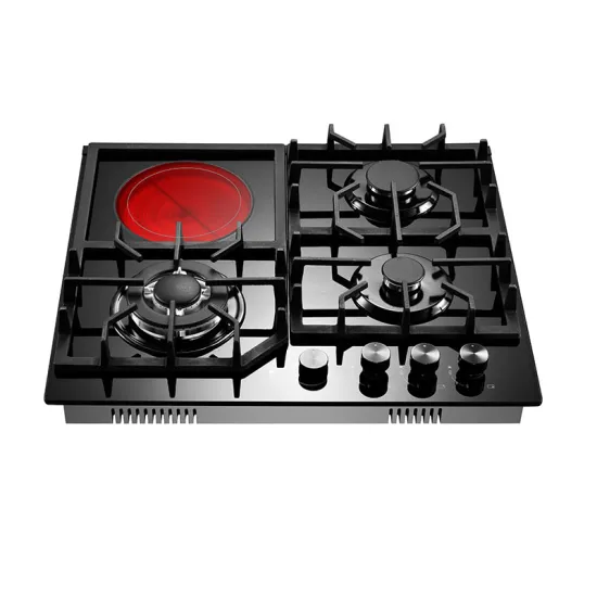 Promotional Luxury Glass Induction Hob: Easy-Cleaning 4-Burner Kitchen Appliance