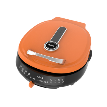 Multi-functional round electric conveyor pizza pan oven