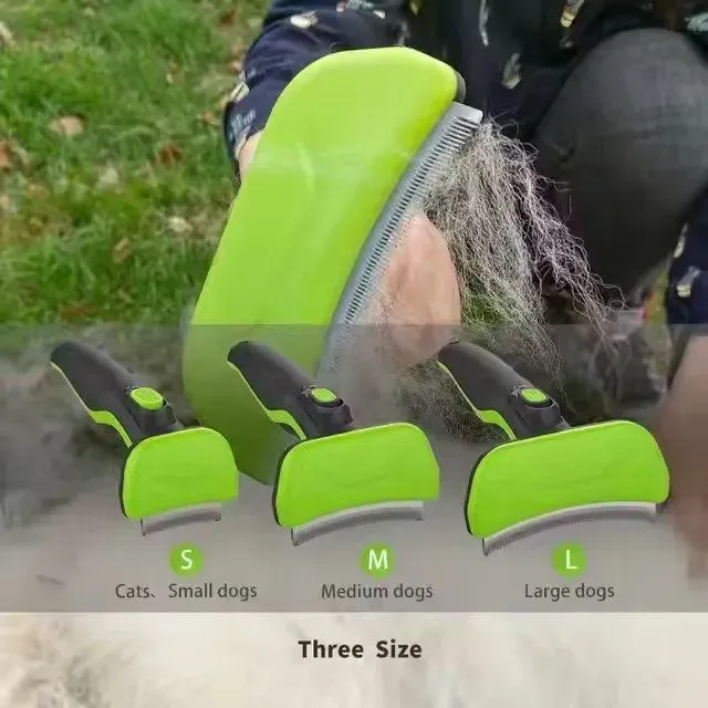 Compact Grooming Brush for Dogs and Cats - Travel Essential