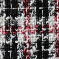 Eleedance Tweed Black Polyester Fabric