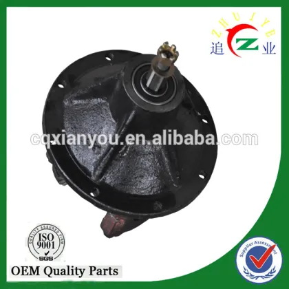 Three wheel motorcycle rear axle differential