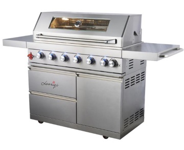 Commercial Stainless Steel Gas Grill with CE Certification