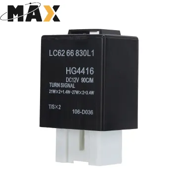 Flasher Relay for Ford Mazda Miata LC6266830 - Automotive Parts & Accessories