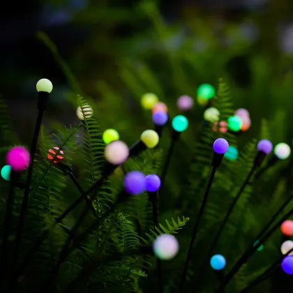 Outdoor Decor Waterproof Solar Lights for Garden, Patio, and Balcony