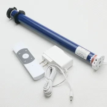 25mm Tubular Motor with Electronic Limit Switch: Specifications and Power Options (9V or 12V, AC/DC Adapter, 0.8N Max Load of 4Kgs, 28rpm Speed, 40dB Noise Level)