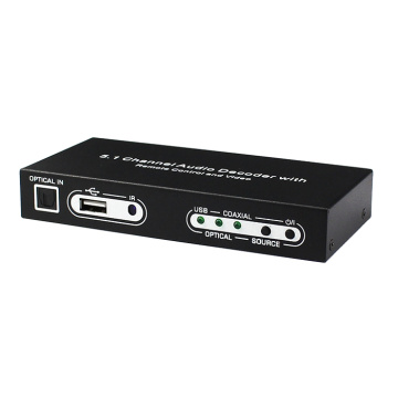Optical to 5.1 converter with USB