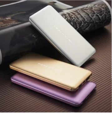 2016 new model 10000mah slim smart li polymer ultra slim power bank