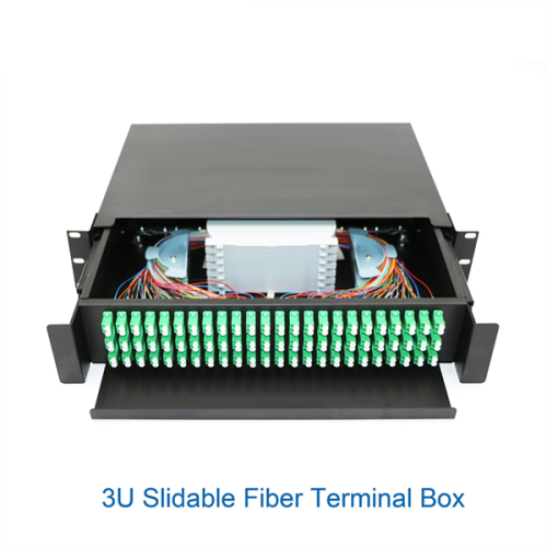 fo patch panel 48 96 port multimode fiber optic patch panel Manufactory