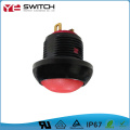 IP68 Waterproof Mini Push Button Switch with Wires