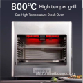 Outdoor Portable Infrared Propane Gas Grill: Rapid Steak, Meat, and Seafood Cooking on Stainless Steel Tabletop Stove