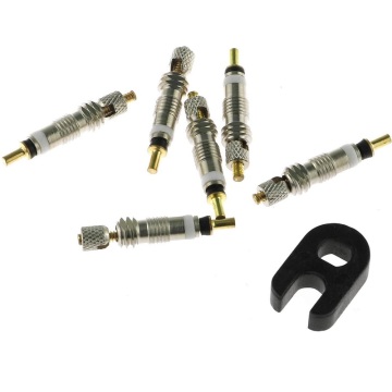 Tubeless Presta -Ventil -Kernentfernungswerkzeug - Silber/Schwarz