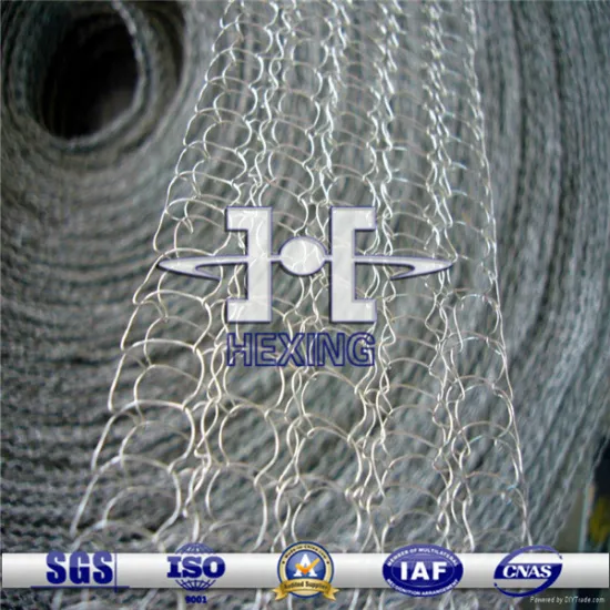 AISI304 Stainless Steel Knitted Filter Wire Mesh