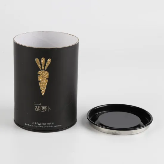 Custom Round Cardboard Food Packaging Tube Box