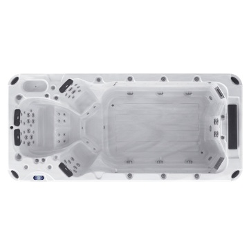 USA Acrylic Endless Swimming Pool with Balboa System - Outdoor Used Swim Spa
