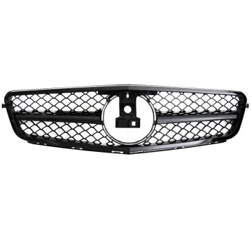 Front C63 Style Grille for Mercedes-Benz C-Class W204 2007-2014