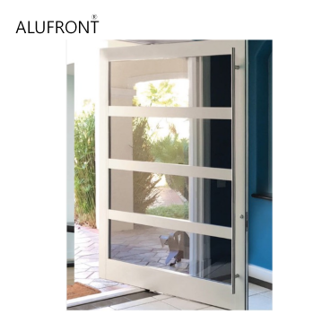 Luxury Villa Modern Glass Door for Houses - Entrance Pivot Front Aluminum Door