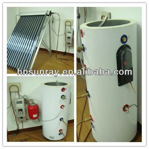 split pressurized solar water heater for cottage