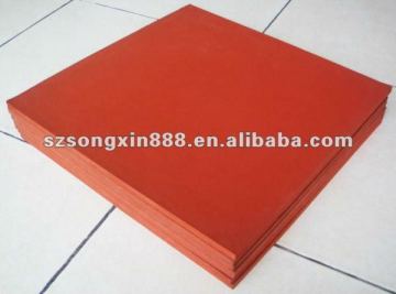 Brick-red Foaming Silicone Sheet for Industries