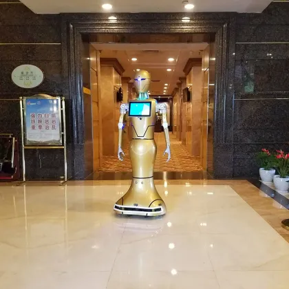 2020 New Design Artificial Intelligence Humanoid Reception Service Robot