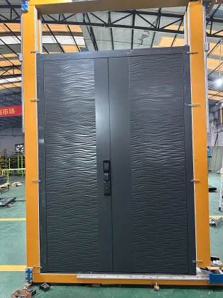 Main entrance doors and aluminum entrance doors