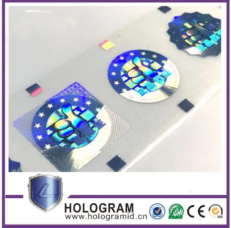 Logo printed roll adhesive sticker/label