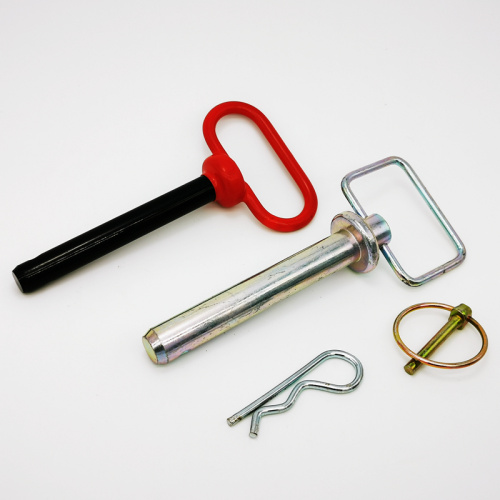 Alloy steel Red vinyl Head Hitch Pins