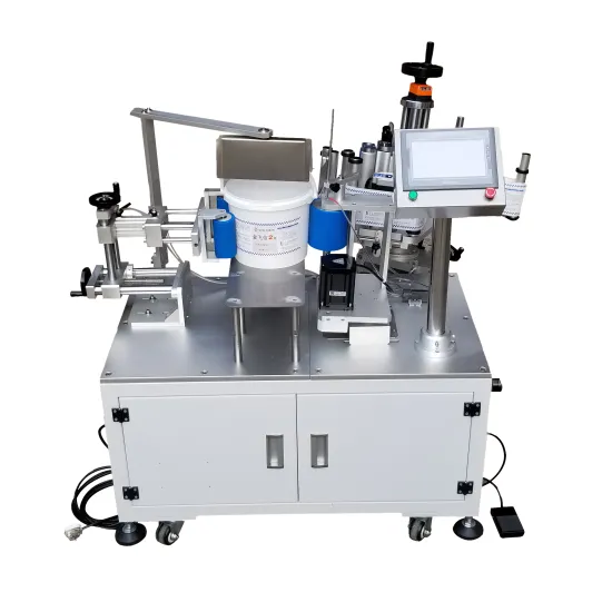 Semi-Automatic Vat and Large Plastic Bottle Labeling Machine by Chinese Manufacturers