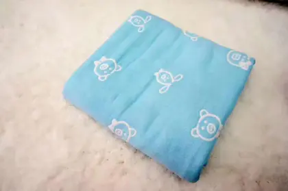 Infant Gause Towel for Bath or Quilt