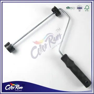 ColorRun 9 inch zinc plated rod 6mm diameter paint roller frame
