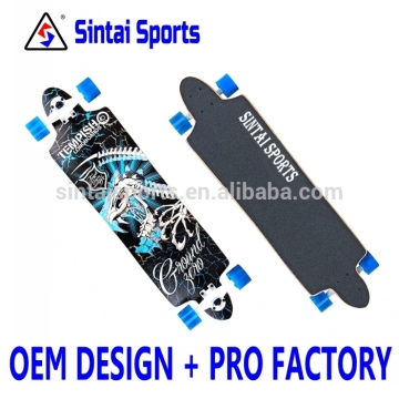 high quality colorful wheel longboard