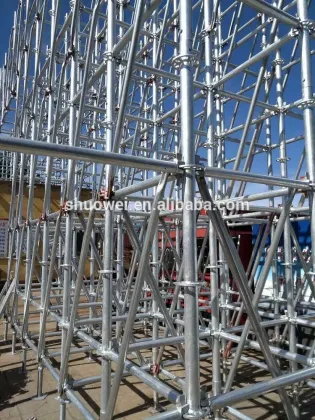 Cuplock Scaffold, Ringlock Scaffold, Coupler Tubular Scaffold For Sale