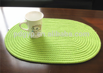 Colourful Cotton Rope Placemats For Having Dinner