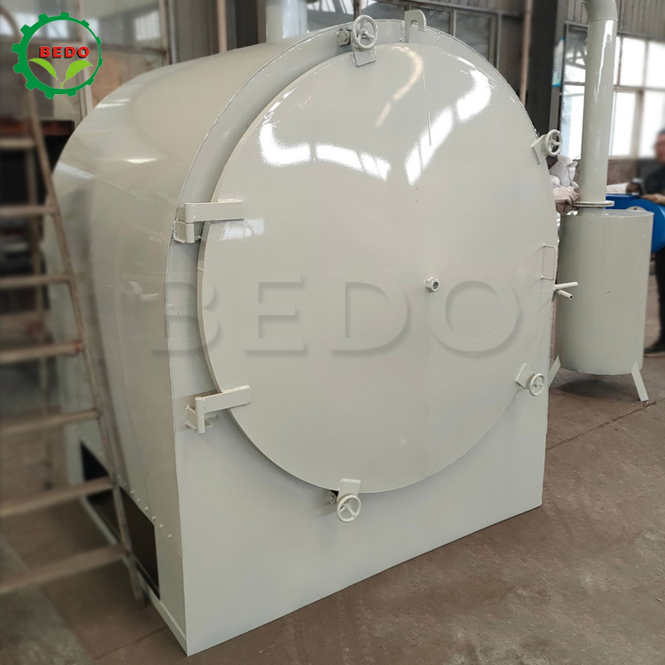 Industrial Charcoal Carbonization Furnace for Activated Carbon from Pistachio Biomass