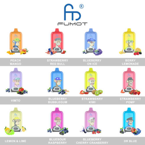Fumot 12000 Puffs Disposable Vape Pod with Fruit Flavors